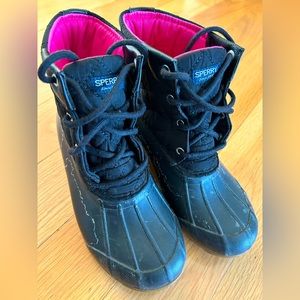 Girls Sperry duck boots
